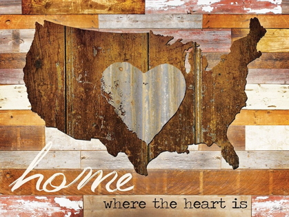 Picture of HOME - WHERE THE HEART IS