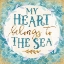 Picture of MY HEART BELONGS TO THE SEA
