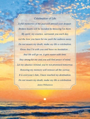 Picture of CELEBRATION OF LIFE