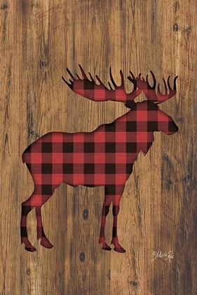 Picture of BUFFALO PLAID MOOSE