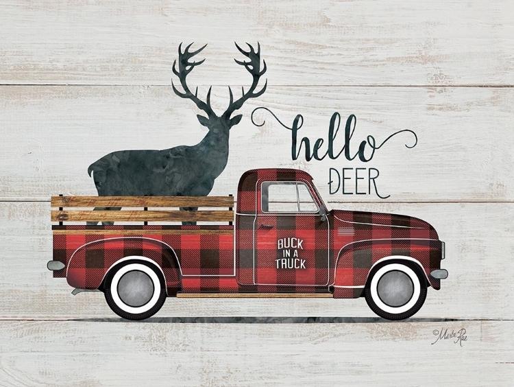 Picture of HELLO DEER VINTAGE TRUCK