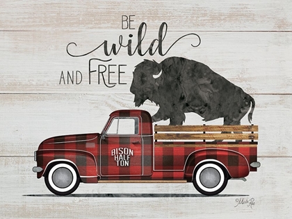 Picture of WILD AND FREE VINTAGE TRUCK
