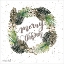 Picture of MERRY CHRISTMAS WREATH