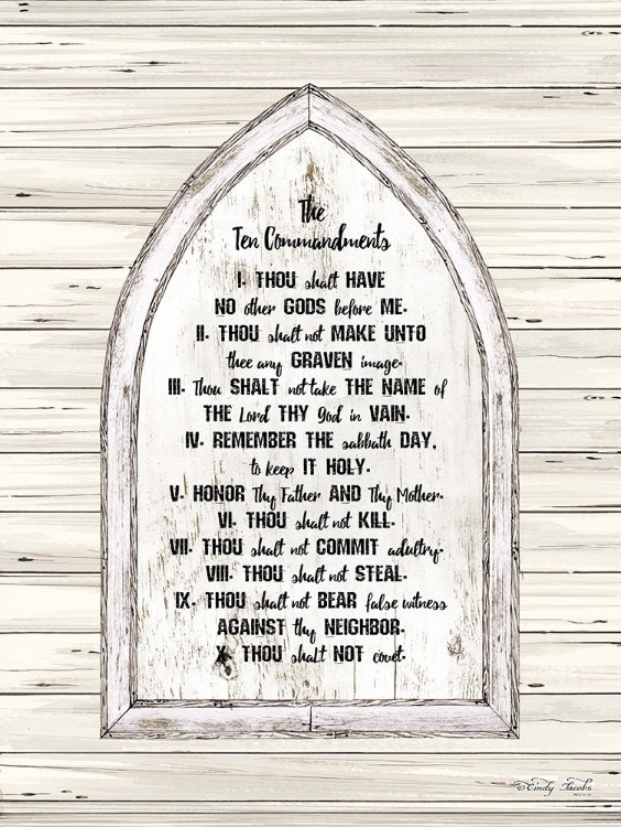 Picture of TEN COMMANDMENTS