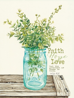 Picture of FAITH, HOPE, LOVE AND EUCALYPTUS