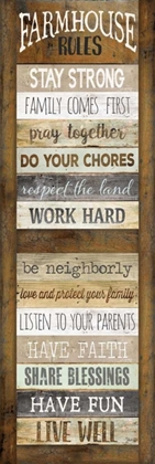Picture of FARMHOUSE RULES SHUTTER