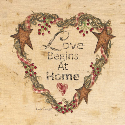 Picture of LOVE BEGINS AT HOME