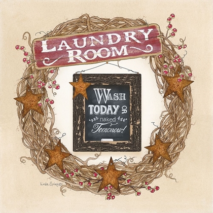 Picture of LAUNDRY ROOM WREATH