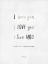 Picture of I LOVE YOU