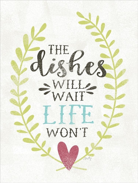 Picture of THE DISHES WILL WAIT