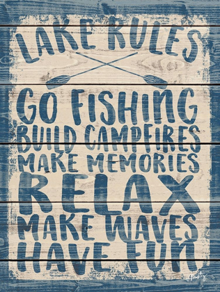 Picture of LAKE RULES