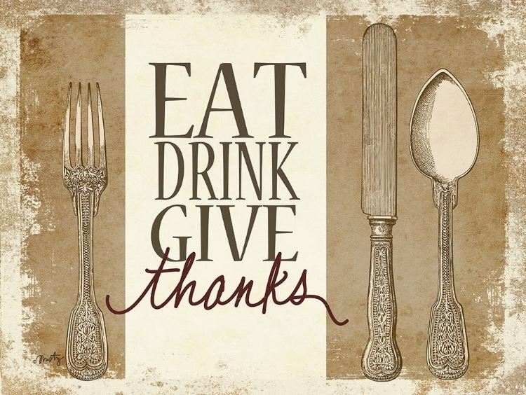 Picture of EAT, DRINK, GIVE THANKS
