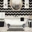 Picture of BLACK AND GOLD BATH II   