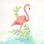 Picture of PINK FLAMINGOS I  