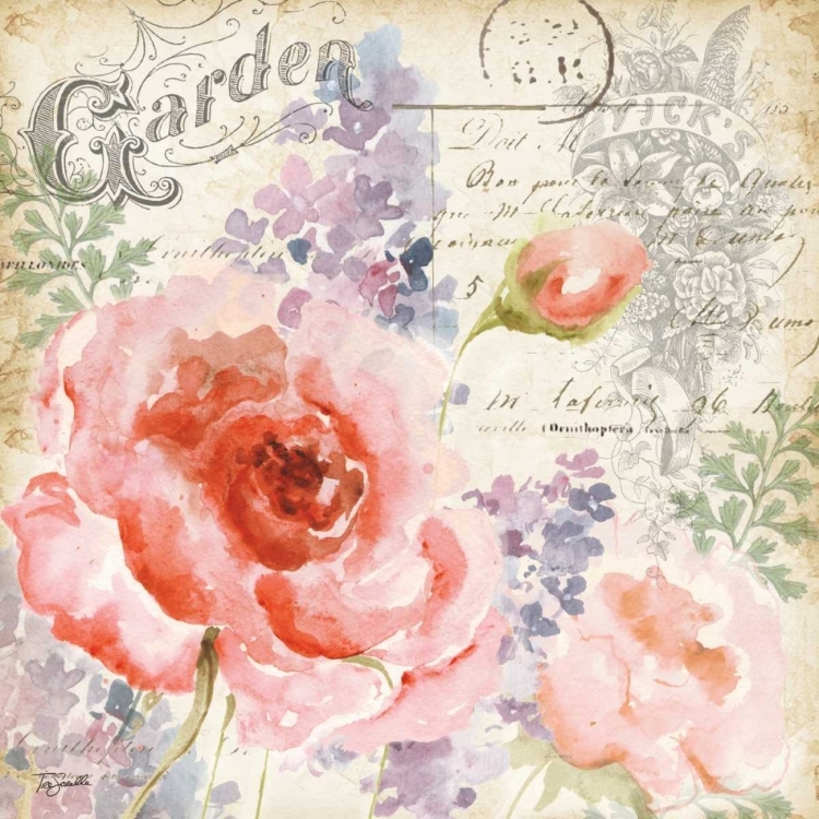 Picture of VINTAGE GARDEN I