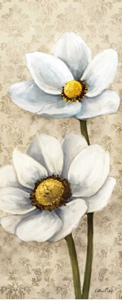 Picture of WINTER WHITE POPPIES PANEL II