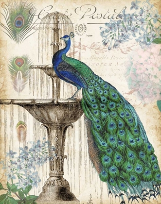 Picture of VINTAGE PEACOCKS II