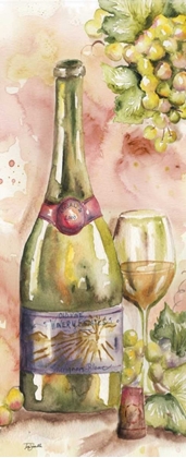 Picture of WATERCOLOR WINE PANEL II