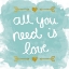 Picture of LIFE AND LOVE BLUE II 