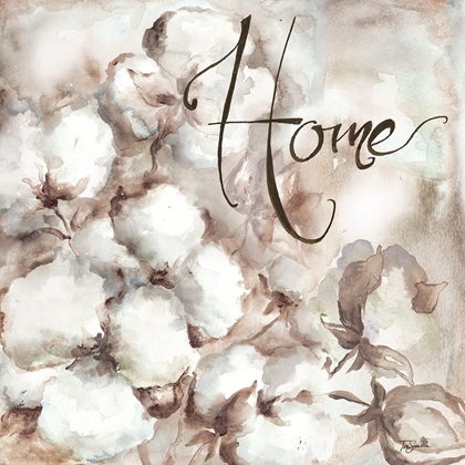 Picture of COTTON BOLL TRIPTYCH SENTIMENT I (HOME)