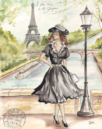 Picture of SPRINGTIME PARIS FASHION I