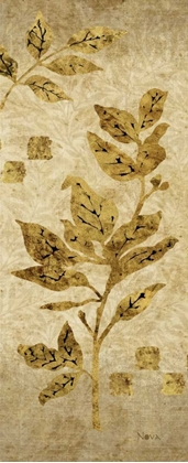 Picture of GOLD LEAF BRANCHES PANEL I