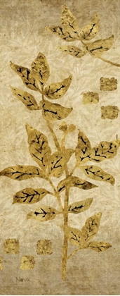 Picture of GOLD LEAF BRANCHES PANEL II