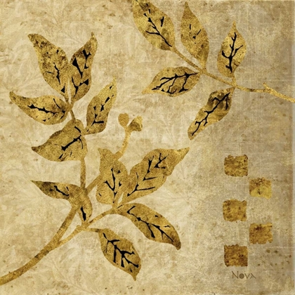 Picture of GOLD LEAF BRANCHES I