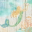 Picture of SEA SPLASH MERMAID WOODGRAIN I
