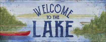 Picture of LAKE LIVING PANEL I (WELCOME LAKE)