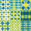 Picture of WATERMARK BLUE GREEN 9 PATCH