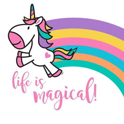 Picture of HAPPY UNICORN RAINBOW II