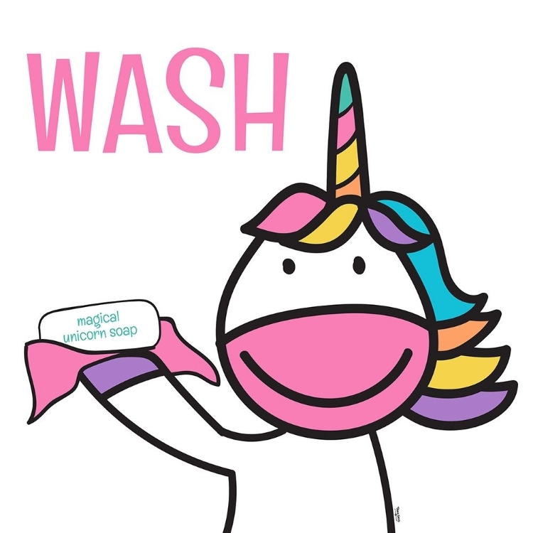 Picture of HAPPY UNICORN WASH