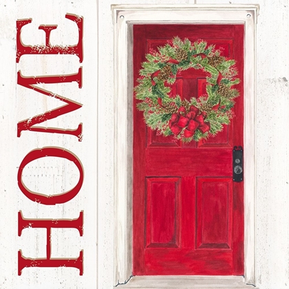 Picture of HOME FOR THE HOLIDAYS HOME DOOR