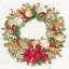 Picture of CHRISTMAS BY THE SEA WREATH SQUARE