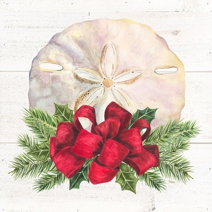 Picture of CHRISTMAS BY THE SEA SANDDOLLAR SQUARE