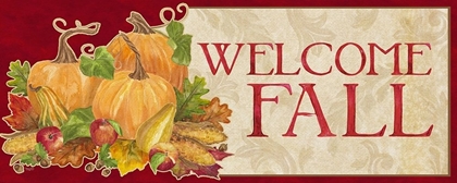 Picture of FALL HARVEST WELCOME FALL SIGN