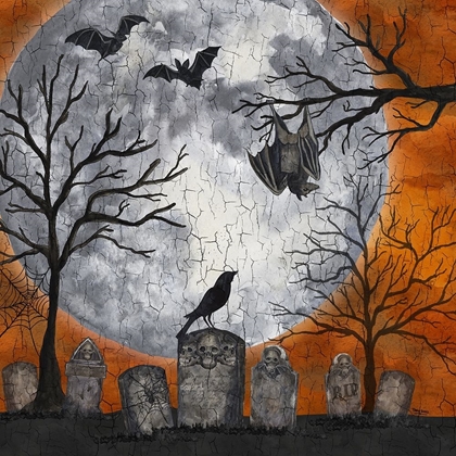Picture of SOMETHING WICKED GRAVEYARD I HANGING BAT