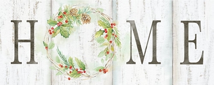 Picture of HOLIDAY WREATH HOME SIGN