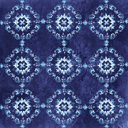 Picture of ARTISAN MEDALLIONS INDIGO I