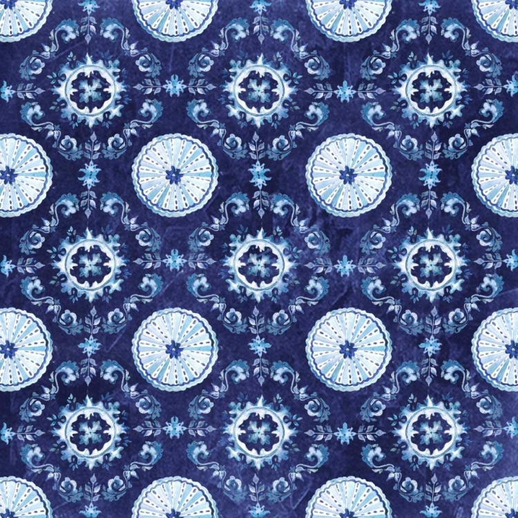 Picture of ARTISAN MEDALLIONS INDIGO III