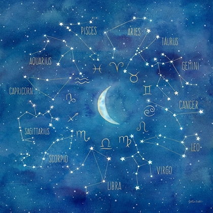 Picture of STAR SIGN WITH MOON SQUARE