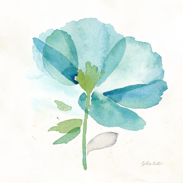 Picture of BLUE POPPY FIELD SINGLE III