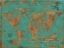 Picture of RUSTIC WORLD MAP