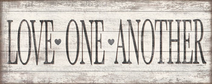 Picture of LOVE ONE ANOTHER WOOD SIGN