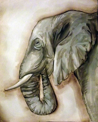 Picture of ELEPHANT PORTRAIT