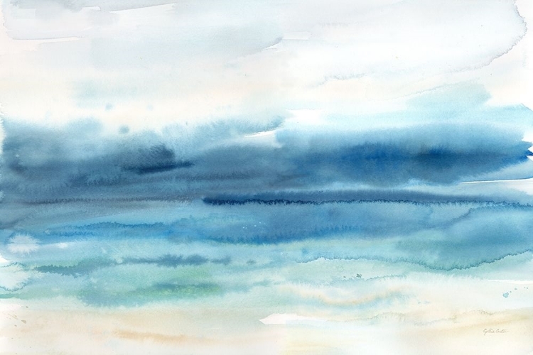 Picture of INDIGO SEASCAPE LANDSCAPE