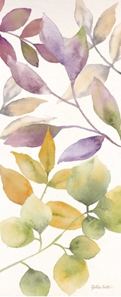 Picture of WATERCOLOR LEAVES PANEL I