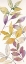 Picture of WATERCOLOR LEAVES PANEL II