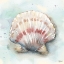 Picture of WATERCOLOR SHELLS VI